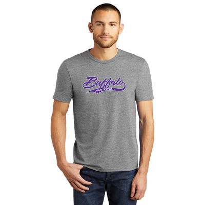 Buffalo Girls Fastpitch District Perfect Blend CVC Tee - DM108 - Grey Frost