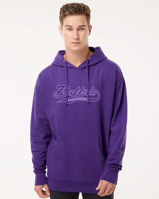 Buffalo Girls Fastpitch Independent Trading Co. - Midweight Hooded Sweatshirt - SS4500 (3-Colors)