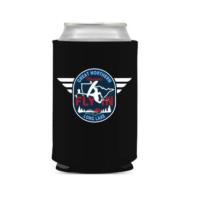 2025 Great Northern Fly In Neoprene Can Coolie - Black