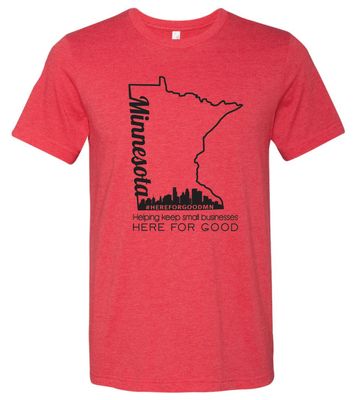 Here For Good Minnesota Soft T-Shirt #HEREFORGOODMN