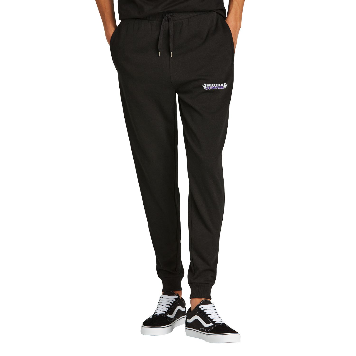 Buffalo Stampede District Perfect Tri Fleece Jogger DT1307 - Black