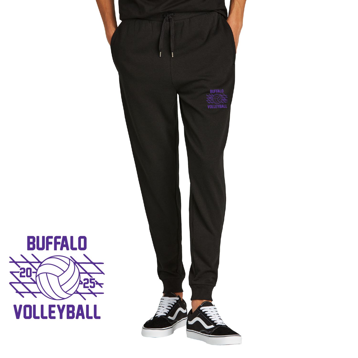 Buffalo Volleyball District Perfect Tri Fleece Jogger - DT1307 - 2-Color Options
