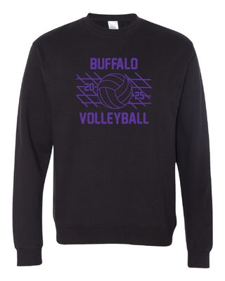 Buffalo Volleyball Independent Trading Co. - Midweight Crewneck Sweatshirt - SS3000 - 4-Color Options