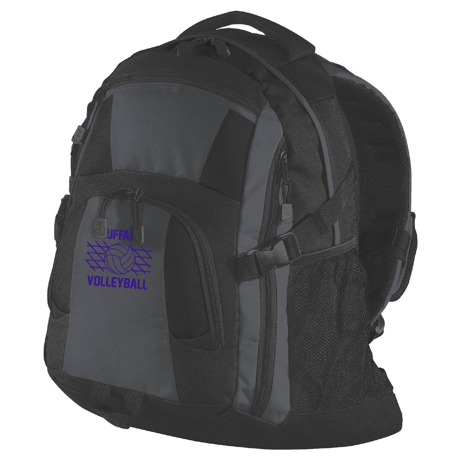 Buffalo Volleyball Port Authority Urban Backpack - BG77 - Black / Magnet