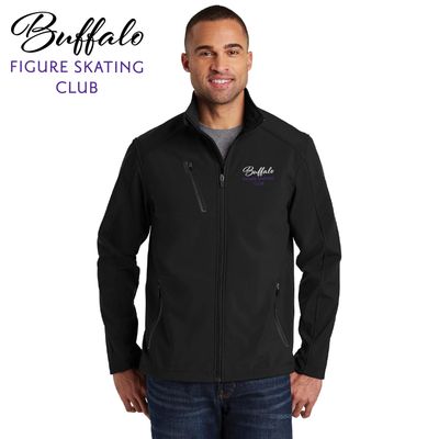 Buffalo Figure Skating Club Port Authority Welded Soft Shell Jacket - J324 - 2-Color Options (Personalize Option)