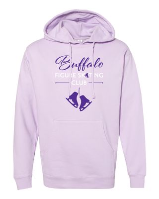 Buffalo Figure Skating Club Independent Trading Co. - Midweight Hooded Sweatshirt - SS4500 - 4-Color Options (Personalize Option)
