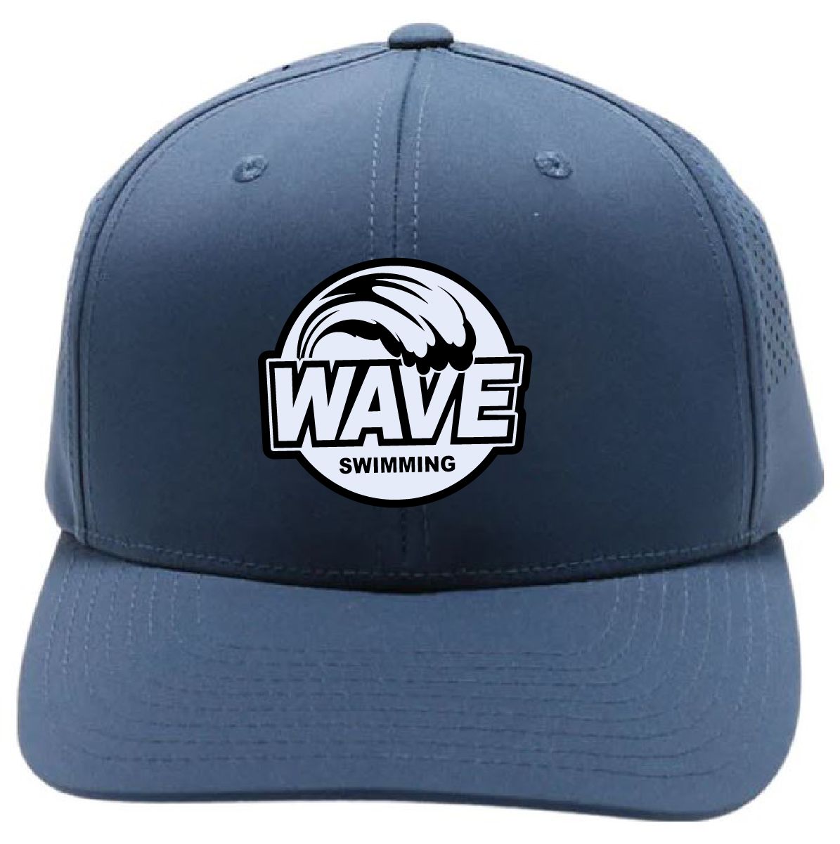 Wave Swimming Pitbull Cambridge Hybrid Perforated - PB301NR - Navy - 2-Options