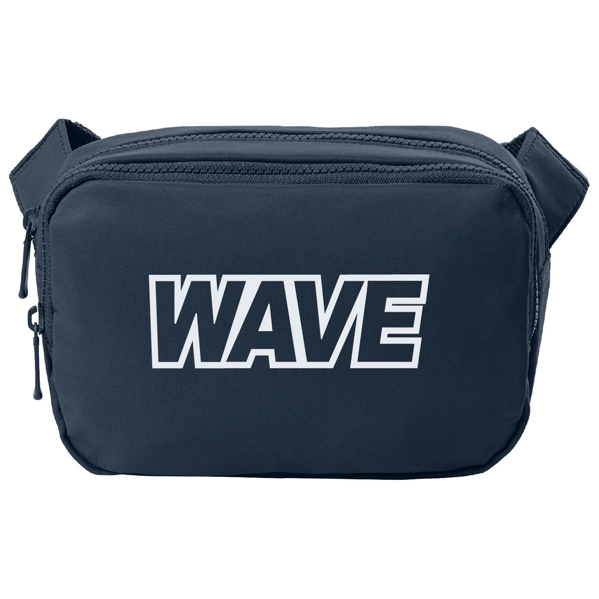 Wave Swimming Port Authority Matte Dual-Compartment Crossbody - BG938 - River Blue Navy