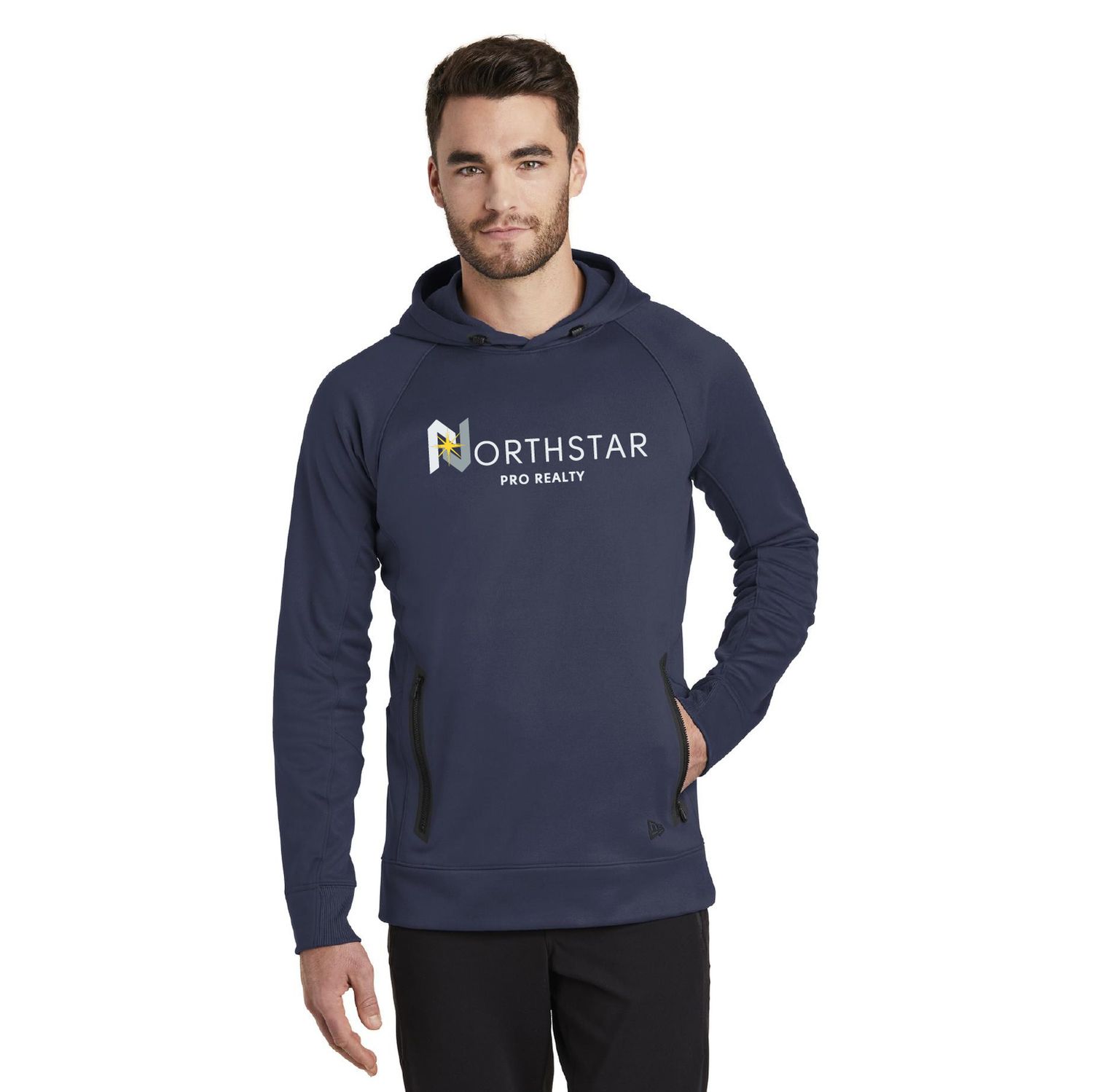 North Star Pro Realty New Era Venue Fleece Pullover Hoodie - NEA520 - 4-Color Options