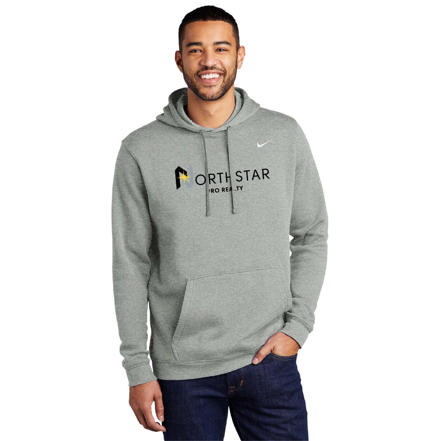 North Star Pro Realty Nike Club Fleece Pullover Hoodie - CJ1611 - 4-Color Options