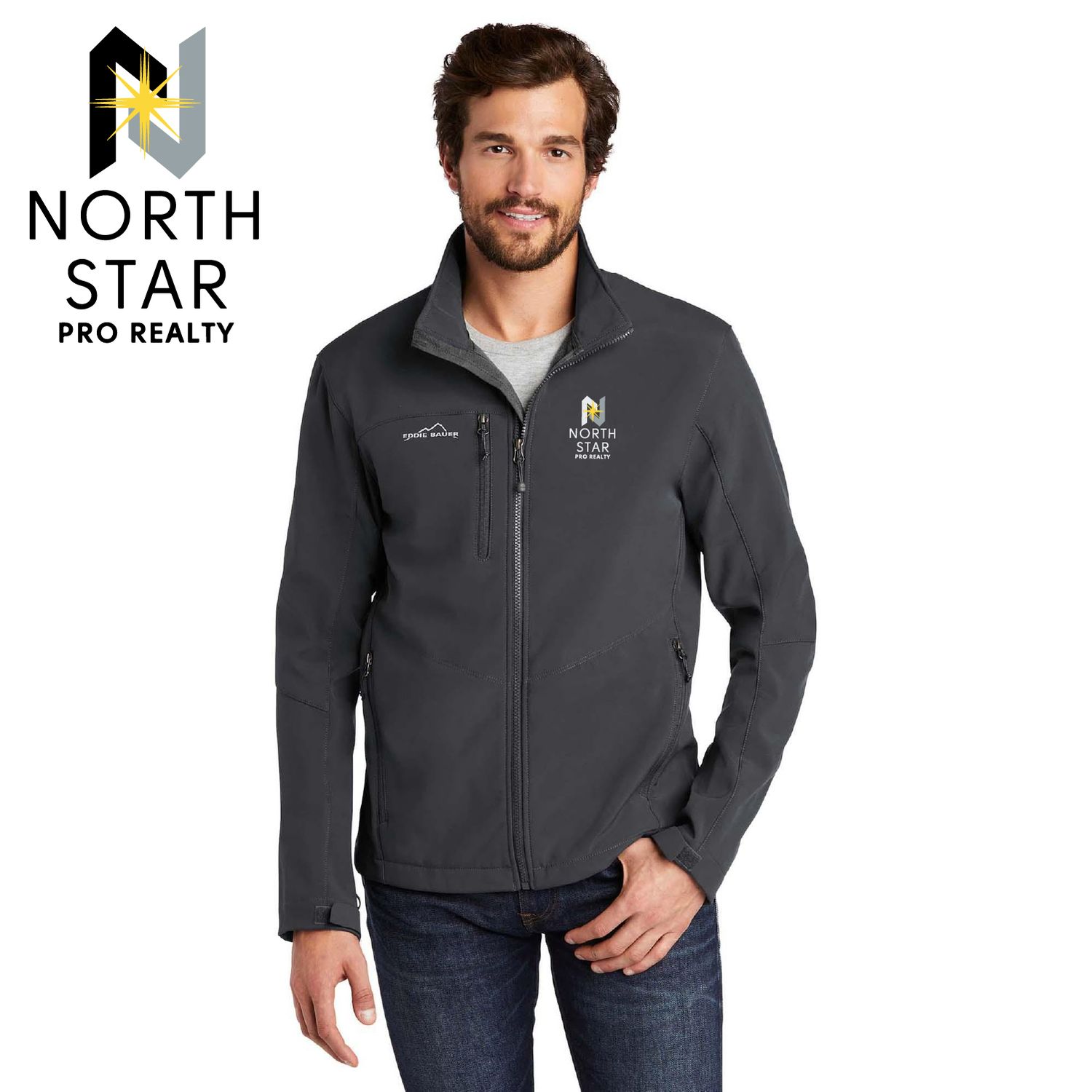 North Star Pro Realty Eddie Bauer - Soft Shell Jacket - EB530 - 3-Color Options North Star Pro Realty Eddie Bauer - Soft Shell Jacket - EB530 - 3-Color Options