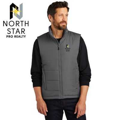 North Star Pro Realty Port Authority Puffer Vest - J853 - 2-Color Options