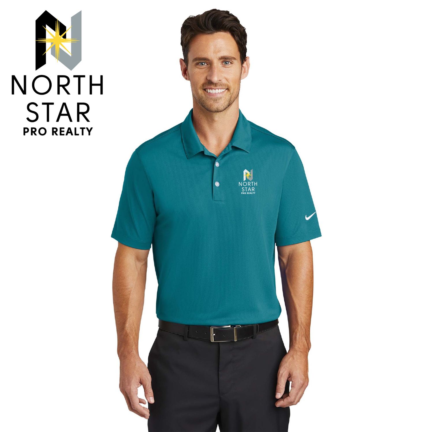 North Star Pro Realty Nike Dri-FIT Vertical Mesh Polo - 637167 - 4-Color Options North Star Pro Realty Nike Dri-FIT Vertical Mesh Polo - 637167 - 4-Color Options
