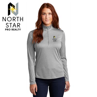 North Star Pro Realty Sport-Tek Women&#39;s Endeavor 1/2-Zip Pullover - LST469 - 2-Color Options