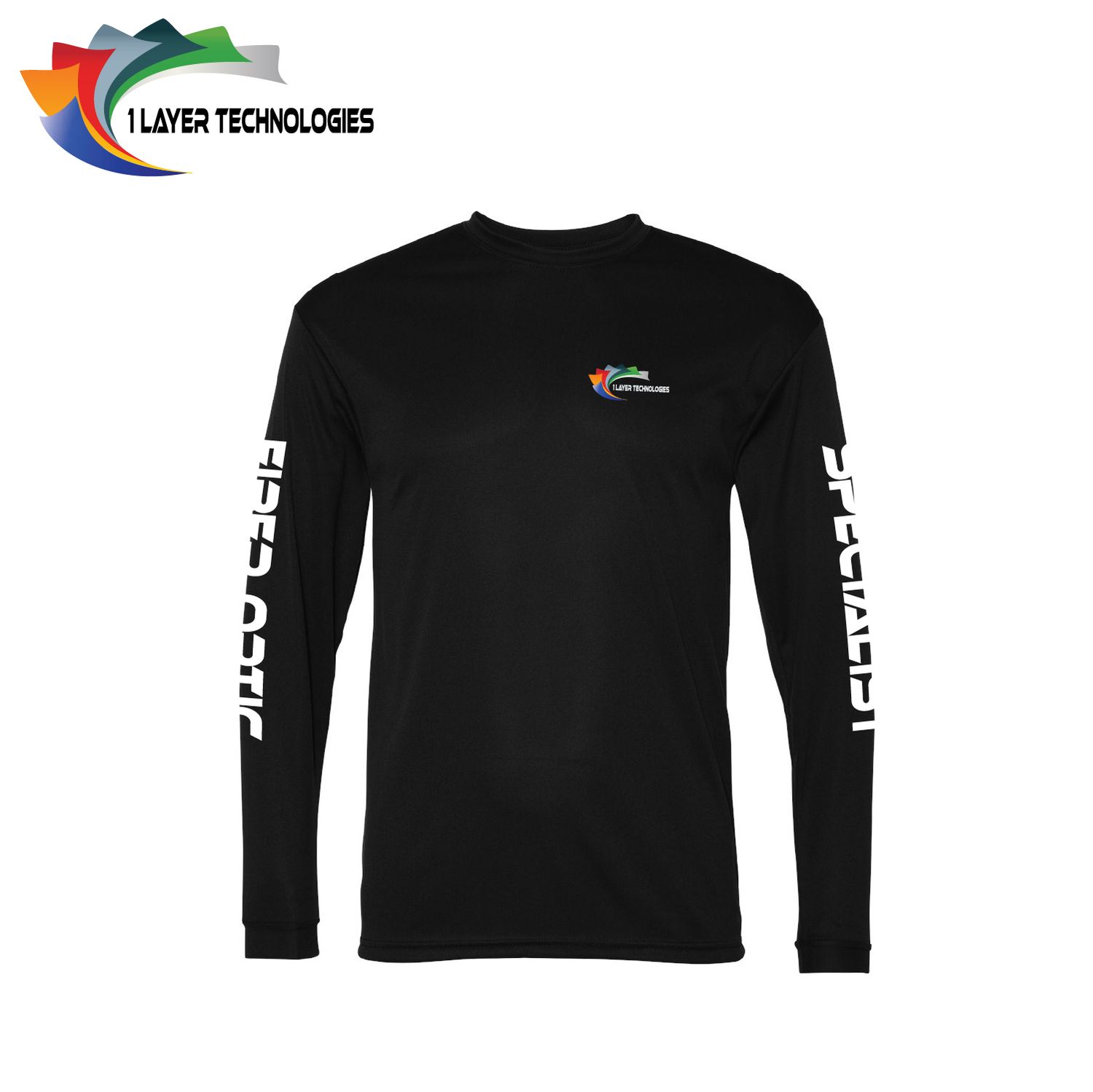 1 Layer Technologies C2 Sport - Performance Long Sleeve T-Shirt - 5104 - Black
