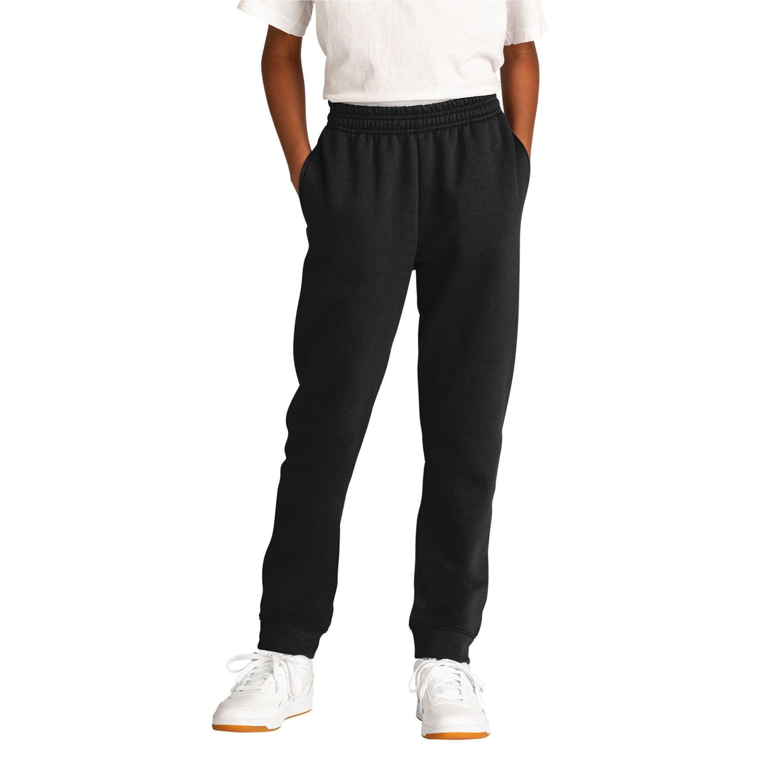 Phēnom Racing Port &amp; Co Youth Core Fleece Jogger - PC78YJ - Black