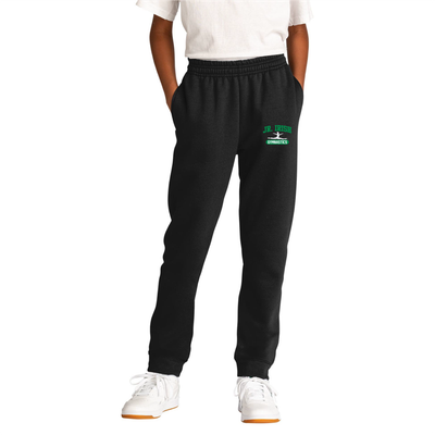 Maple Lake Jr Irish Port &amp; Co Youth Core Fleece Jogger - PC78YJ - Black