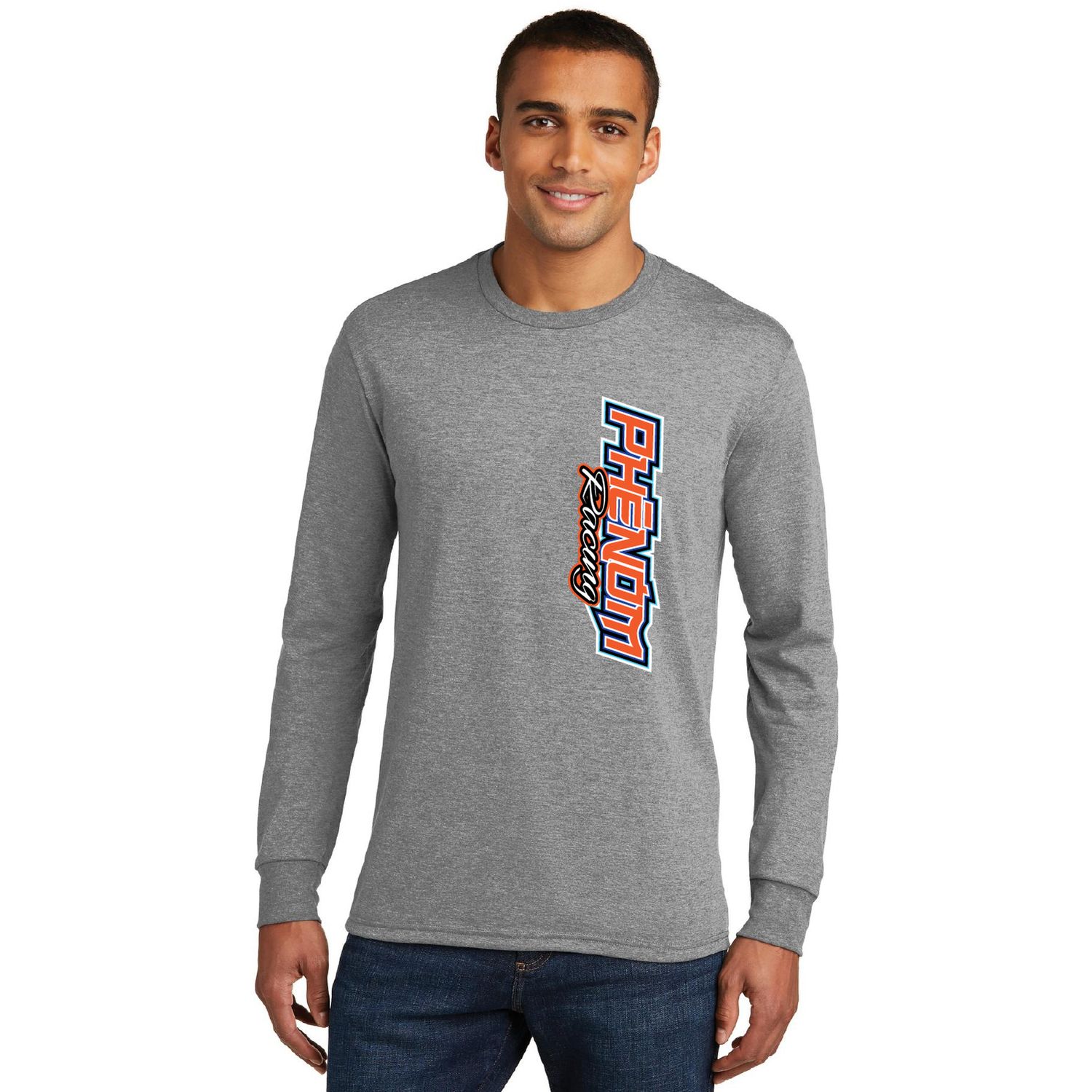 Phēnom Racing District Perfect Tri Long Sleeve Tee - DM132 - 2-Color Options Phēnom Racing District Perfect Tri Long Sleeve Tee - DM132 - 2-Color Options