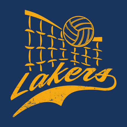 Lakers Volleyball v2 CHOOSE YOUR SHIRT!
