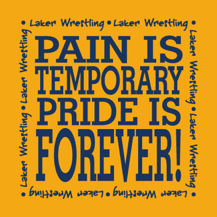 Wrestling Pride Is Forever CHOOSE YOUR SHIRT!