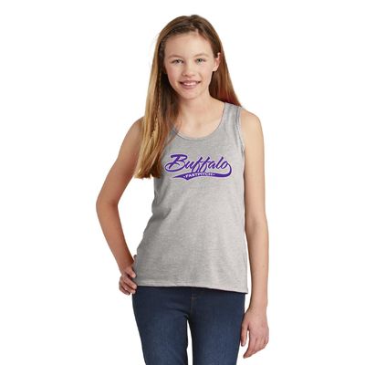 Buffalo Girls Fastpitch District Girls V.I.T. - Tank - DT6303YG - Light Heather Grey