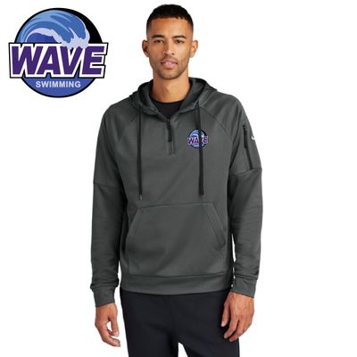 Wave Swimming Nike Therma-FIT Pocket 1/4-Zip Fleece Hoodie - NKFD9742 - 2-Color Options