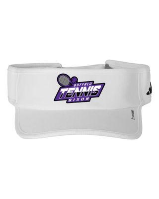 Buffalo Boys Tennis Adidas Superlite 3 Team Visor - AH604 - White