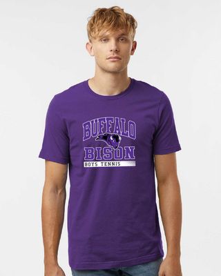 Buffalo Boys Tennis Tultex Combed Cotton T-Shirt - 602 - 2-Color Options
