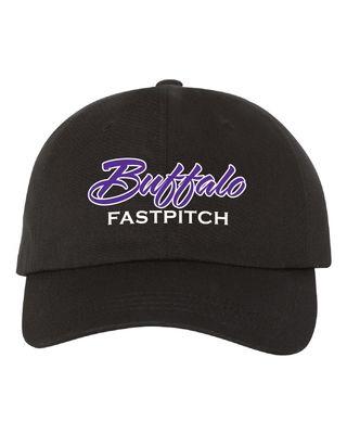 Buffalo Girls Fastpitch YP Classics - Classic Dad Hat - 6245CM - Black