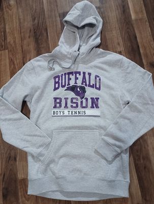 Buffalo Boys Tennis District V.I.T. Fleece Hoodie - DT6100 - Light Heather Grey