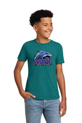 Wave Shark District Youth Perfect Blend CVC Tee - DT108Y - 3-Color Options