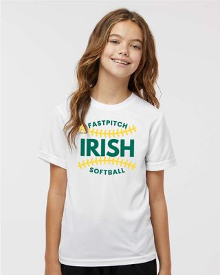 IRISH Fastpitch Augusta Sportswear - Youth Nexgen Performance T-Shirt - 791 - White