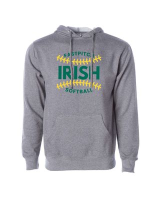 IRISH Fastpitch Independent Trading Co. - Midweight Hooded Sweatshirt - SS4500 (3-Colors)