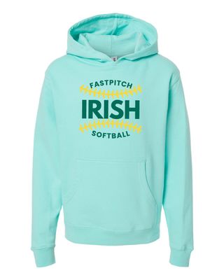IRISH Fastpitch Independent Trading Co. - Youth Midweight Hooded Sweatshirt - SS4001Y (2-Colors)