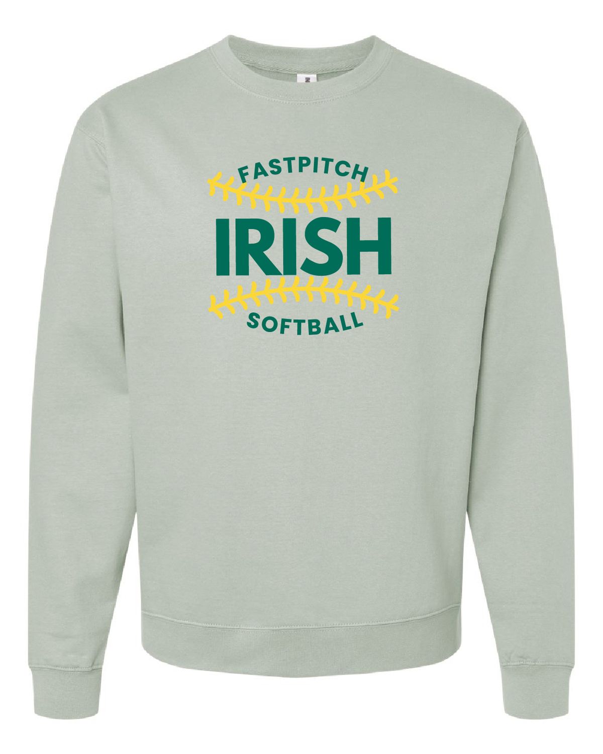 IRISH Fastpitch Independent Trading Co. - Midweight Crewneck Sweatshirt - SS3000 (2-Colors)