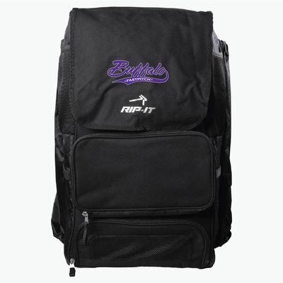 Buffalo Girls Fastpitch RIP-IT Tournament Softball Backpack 3 - 3TOURN - Black (Personalize Option)