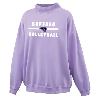 ON BACKORDER Buffalo Volleyball Pennant Sportswear Saltwash Mockneck - 7190 (2-Color Options)