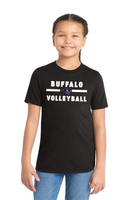 Buffalo Volleyball District Youth Perfect Tri Tee - DT130Y (2-Color Choices)