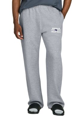 Buffalo Volleyball District V.I.T. Fleece Open-Bottom Sweatpant - DT6117 - GroutFit