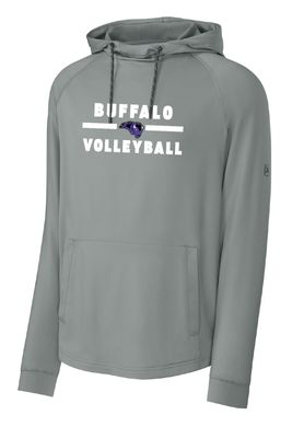 Buffalo Volleyball Richardson Charge Performance Fleece Long Sleeve Hoodie - 7200LSH (2-Color Choices)