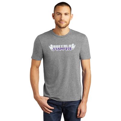 Buffalo Stampede District Perfect Blend CVC Tee - DM108 - Grey Frost Buffalo Stampede District Perfect Blend CVC Tee - DM108 - Grey Frost