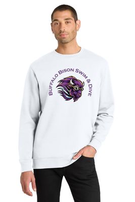 Buffalo Boys Swim &amp; Dive District V.I.T. Heavyweight Fleece Crewneck Sweatshirt - DT6154 - 2-Color Options