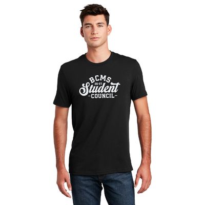BCMS 2026-27 Student Council District Perfect Blend CVC Tee - DM108 - Black
