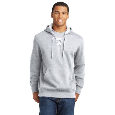 Unisex STFX Sport-Tek Hockey Lace Up Hooded Sweatshirt - ST271 - Athletic Heather Unisex STFX Sport-Tek Hockey Lace Up Hooded Sweatshirt - ST271 - Athletic Heather