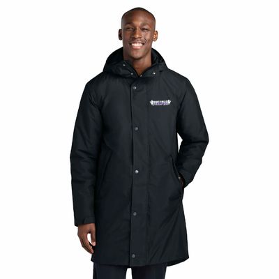 Buffalo Stampede Sport-Tek Waterproof Insulated Sideline Parka - JST55 - Black (Personalize Option)