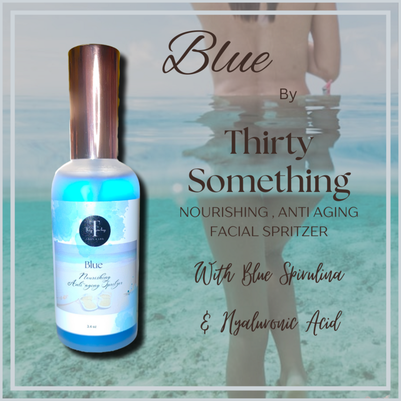 Blue Antiaging Facial Toning Spritzer