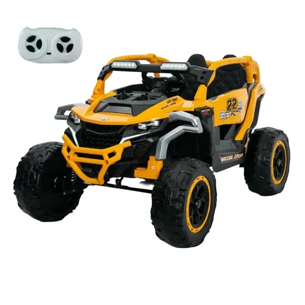 Ride on Models Truck Car 12V Kids Electric Vehicles, Remote Control, Front & Rear Shock Suspension, 2 Seater UTV, Flashlights