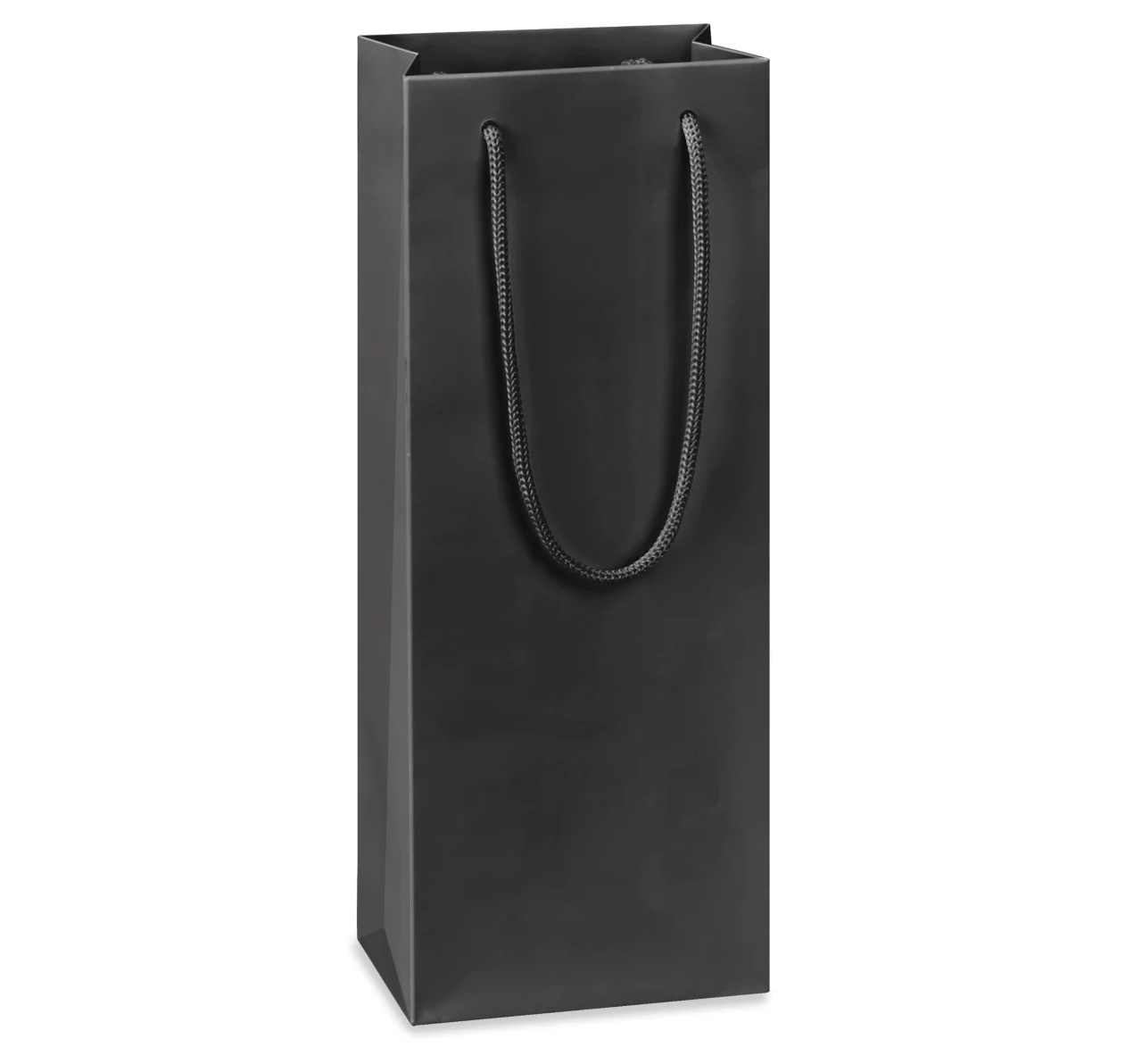 Black Matte Wine Gift Bag