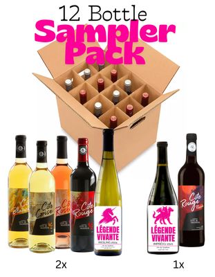 Côte de Vaudreuil × Légende Vivante 12-Bottle Sampler Pack