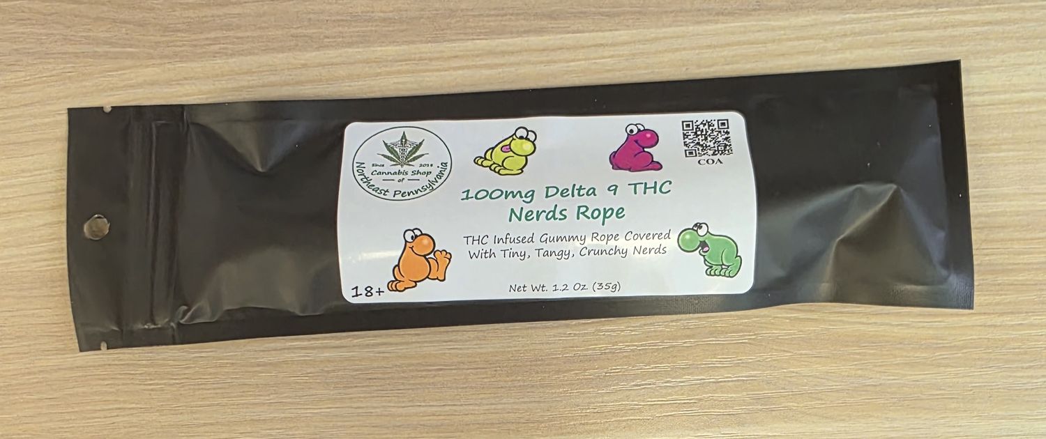 100mg Delta 9 Nerds Rope